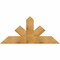 Ekena Millwork Saratoga Rough Sawn Timber Gable Bracket, Western Red Cedar, 48"W x 22"H x 2"D x 6"F, 11/12 Pitch GBW048X22X0206SAR00RWR - alternate 1